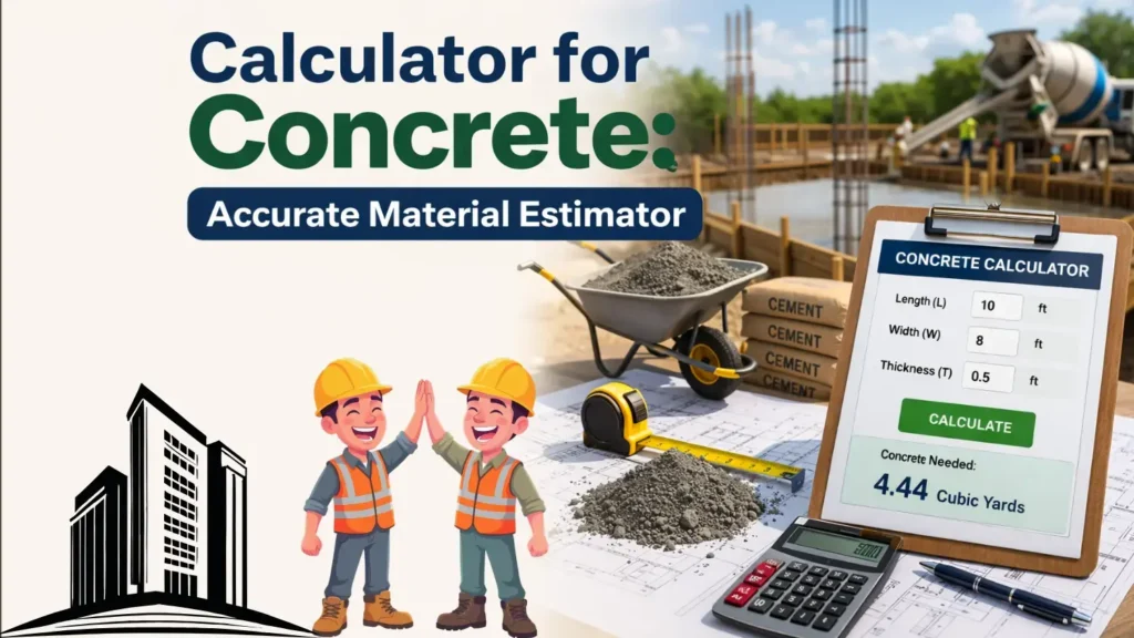 Calculator for Concrete